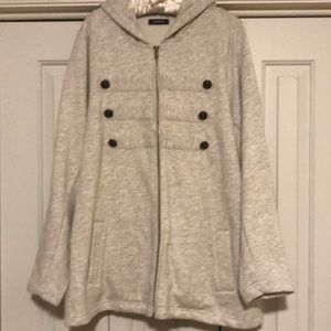 Sweatshirt jacket